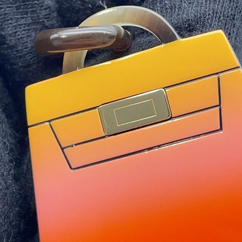 エルメス ネックレス アミュレット フュージョン ケリーGM バッファローホーン HERMES アクセサリー