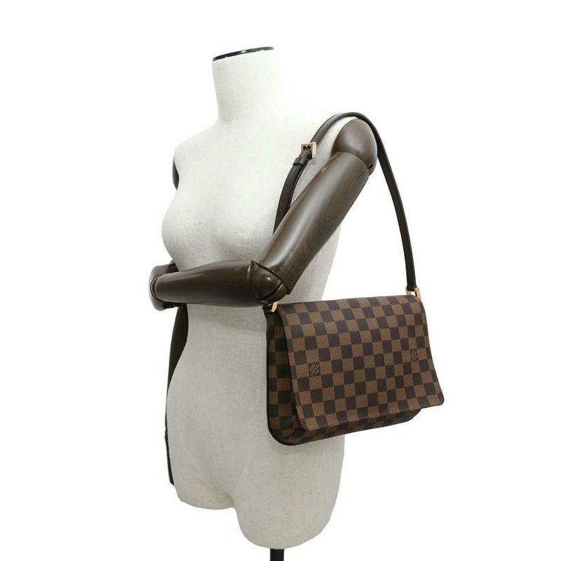 ルイヴィトン ショルダーバッグ ダミエ・エベヌ ミュゼット・タンゴ ショートショルダー N51255 LOUIS VUITTON