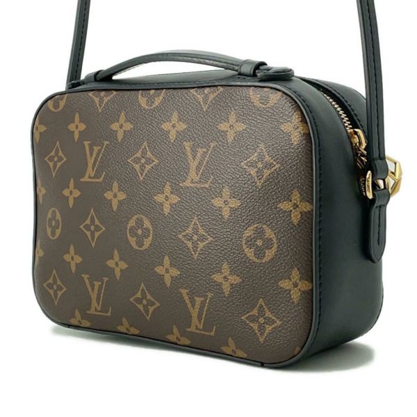 ルイヴィトン ショルダーバッグ モノグラム サントンジュ M43555 LOUIS VUITTON タッセル ブラック 黒