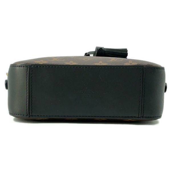 ルイヴィトン ショルダーバッグ モノグラム サントンジュ M43555 LOUIS VUITTON タッセル ブラック 黒