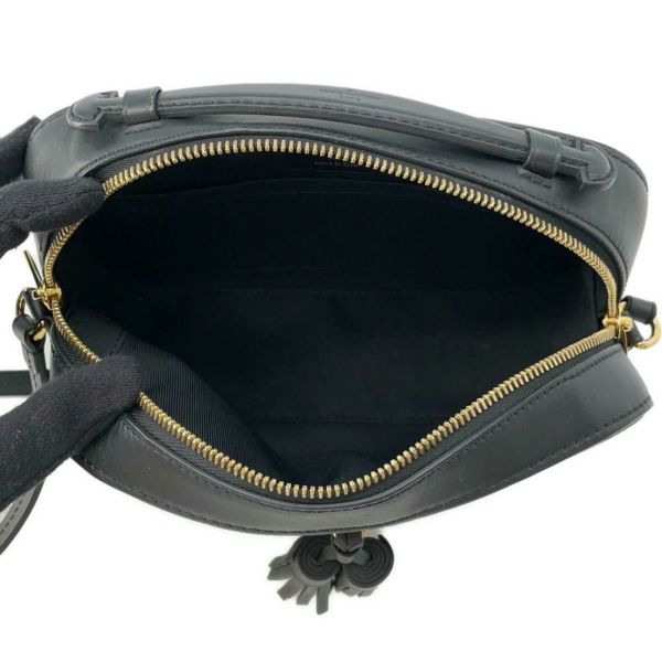 ルイヴィトン ショルダーバッグ モノグラム サントンジュ M43555 LOUIS VUITTON タッセル ブラック 黒