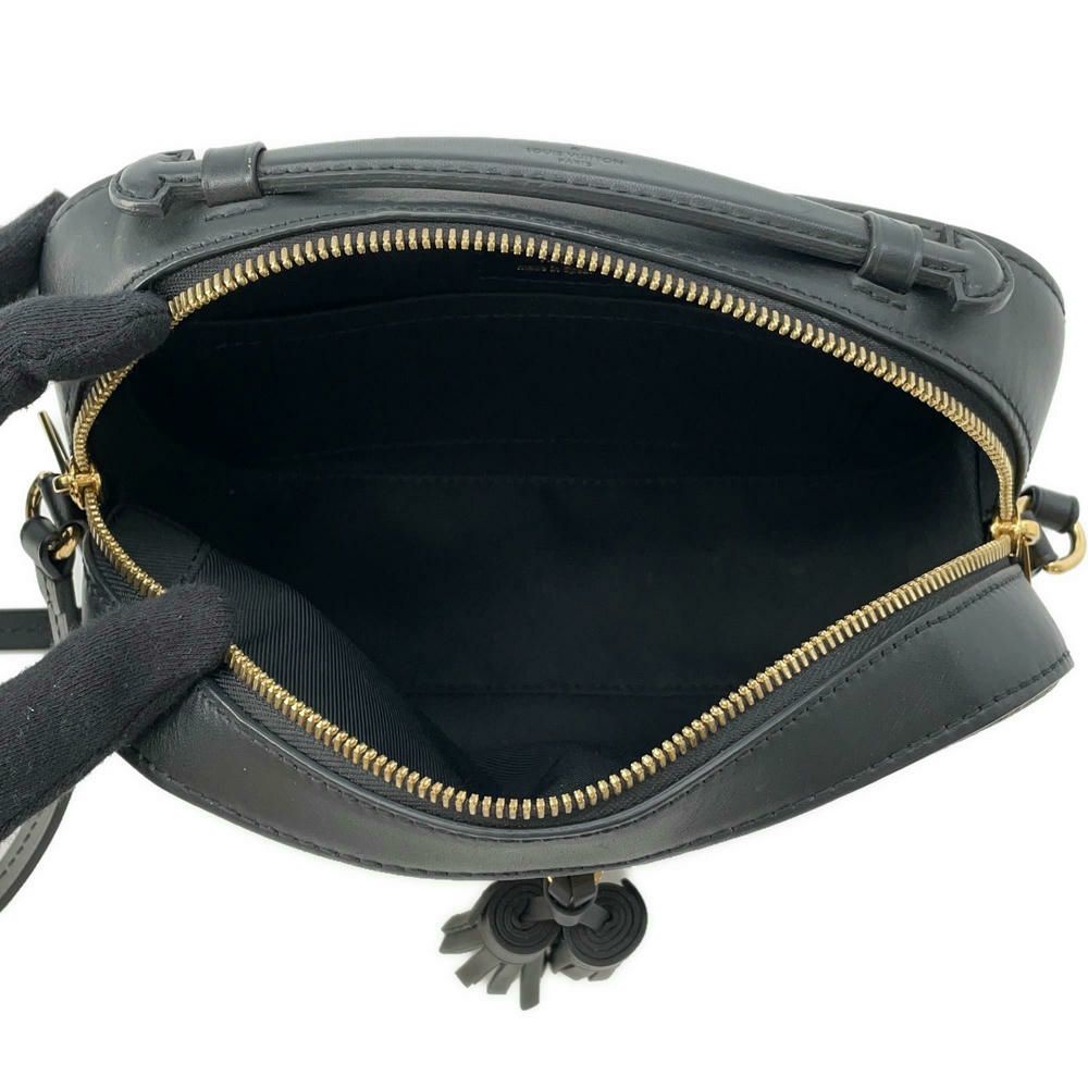 ルイヴィトン ショルダーバッグ モノグラム サントンジュ M43555 LOUIS VUITTON タッセル ブラック 黒