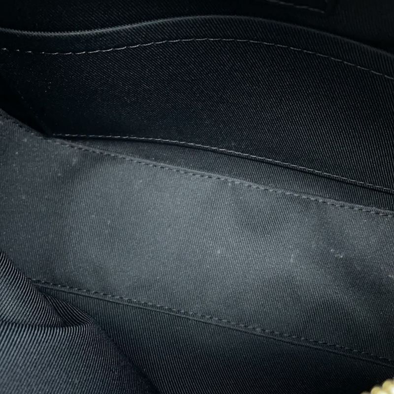 ルイヴィトン ショルダーバッグ モノグラム サントンジュ M43555 LOUIS VUITTON タッセル ブラック 黒