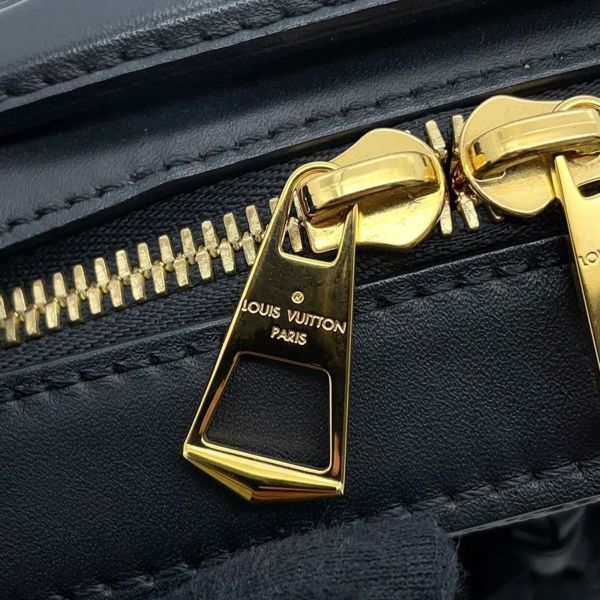 ルイヴィトン ショルダーバッグ モノグラム サントンジュ M43555 LOUIS VUITTON タッセル ブラック 黒