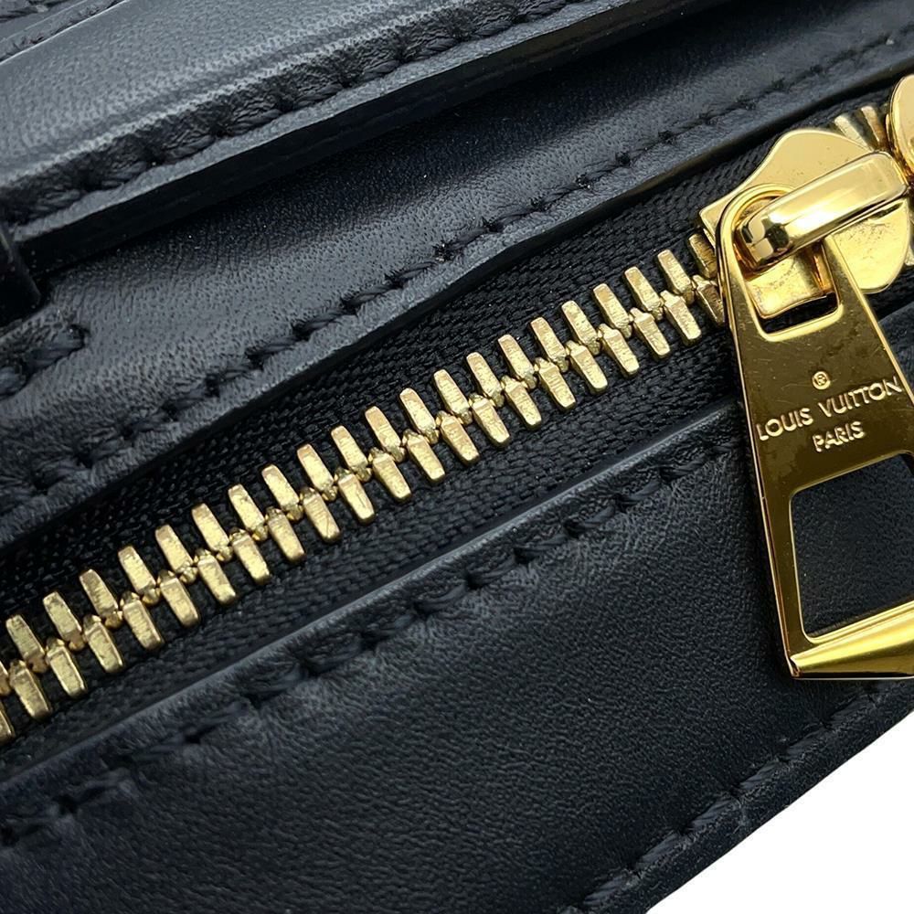 ルイヴィトン ショルダーバッグ モノグラム サントンジュ M43555 LOUIS VUITTON タッセル ブラック 黒