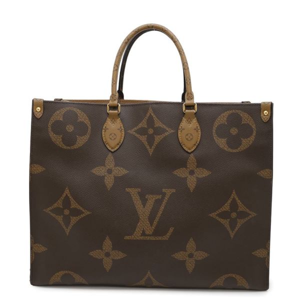 ルイヴィトン トートバッグ モノグラム・リバース ジャイアント オンザゴーGM M45320 ヴィトン 2wayショルダーバッグ