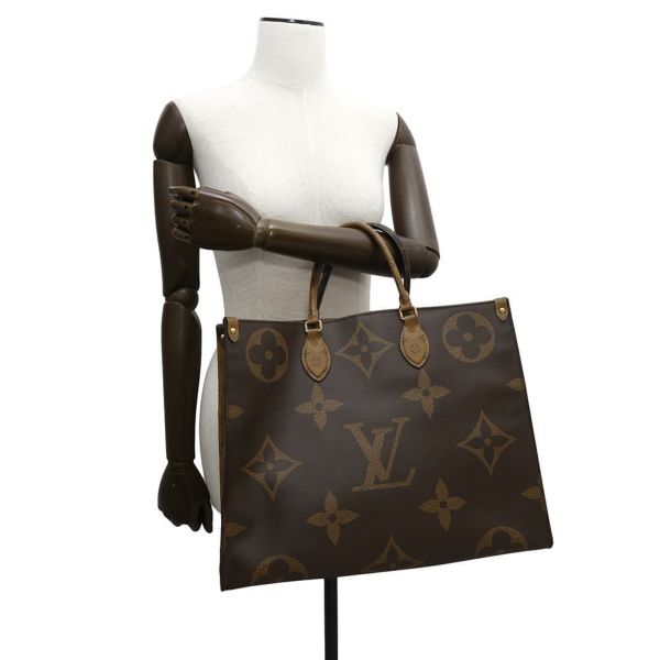 ルイヴィトン トートバッグ モノグラム・リバース ジャイアント オンザゴーGM M45320 ヴィトン 2wayショルダーバッグ