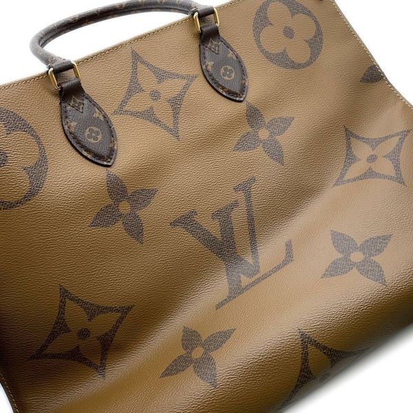 ルイヴィトン トートバッグ モノグラム・リバース ジャイアント オンザゴーGM M45320 ヴィトン 2wayショルダーバッグ