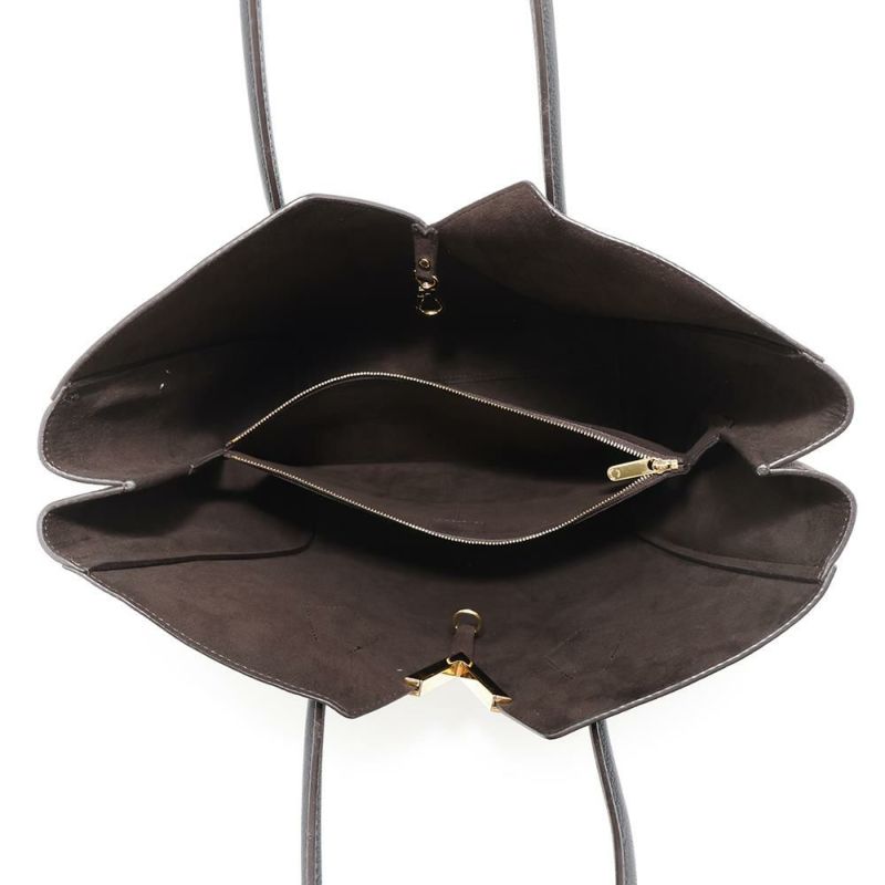 ルイヴィトン トートバッグ モノグラム カーフレザー キモノMM M40460 LOUIS VUITTON 黒 ブラック