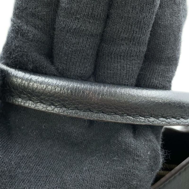 ルイヴィトン トートバッグ モノグラム カーフレザー キモノMM M40460 LOUIS VUITTON 黒 ブラック