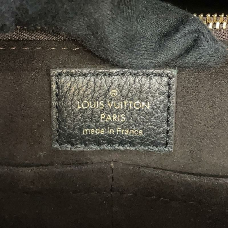 ルイヴィトン トートバッグ モノグラム カーフレザー キモノMM M40460 LOUIS VUITTON 黒 ブラック