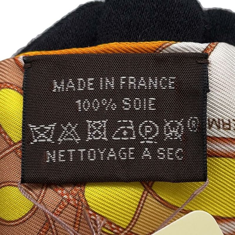 エルメス スカーフ ツイリー 鞭 ブロック COMP DE FOUET AU BLOC HERMES シルク 2018年春夏