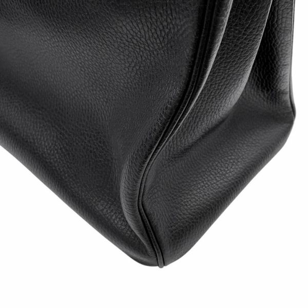 エルメス バーキン35 ブラック/ゴールド金具 アルデンヌ □B刻印 HERMES Birkin ハンドバッグ 黒