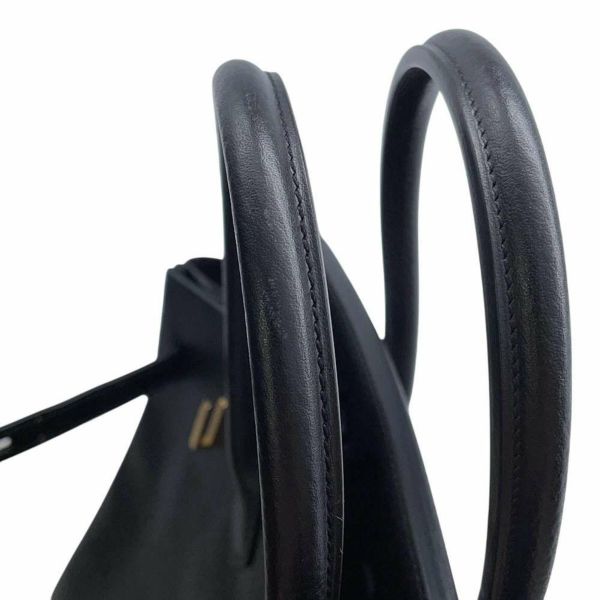 エルメス バーキン35 ブラック/ゴールド金具 アルデンヌ □B刻印 HERMES Birkin ハンドバッグ 黒