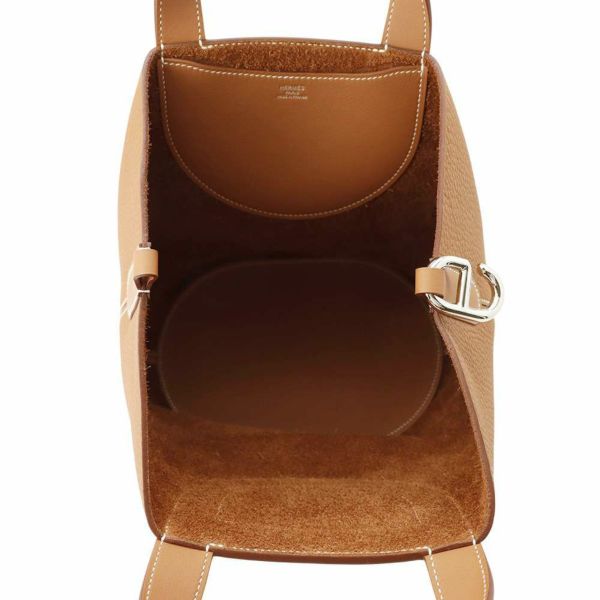 エルメス トートバッグ インザループ 23 ゴールド/シルバー金具 トリヨンクレマンス/スイフト K刻印