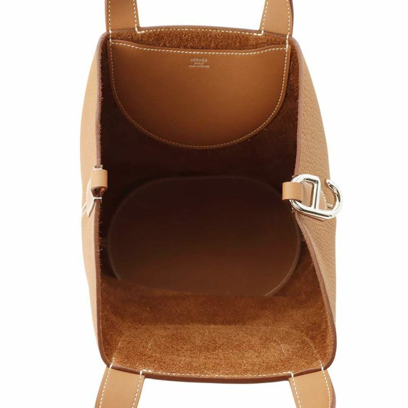 エルメス トートバッグ インザループ 23 ゴールド/シルバー金具 トリヨンクレマンス/スイフト K刻印