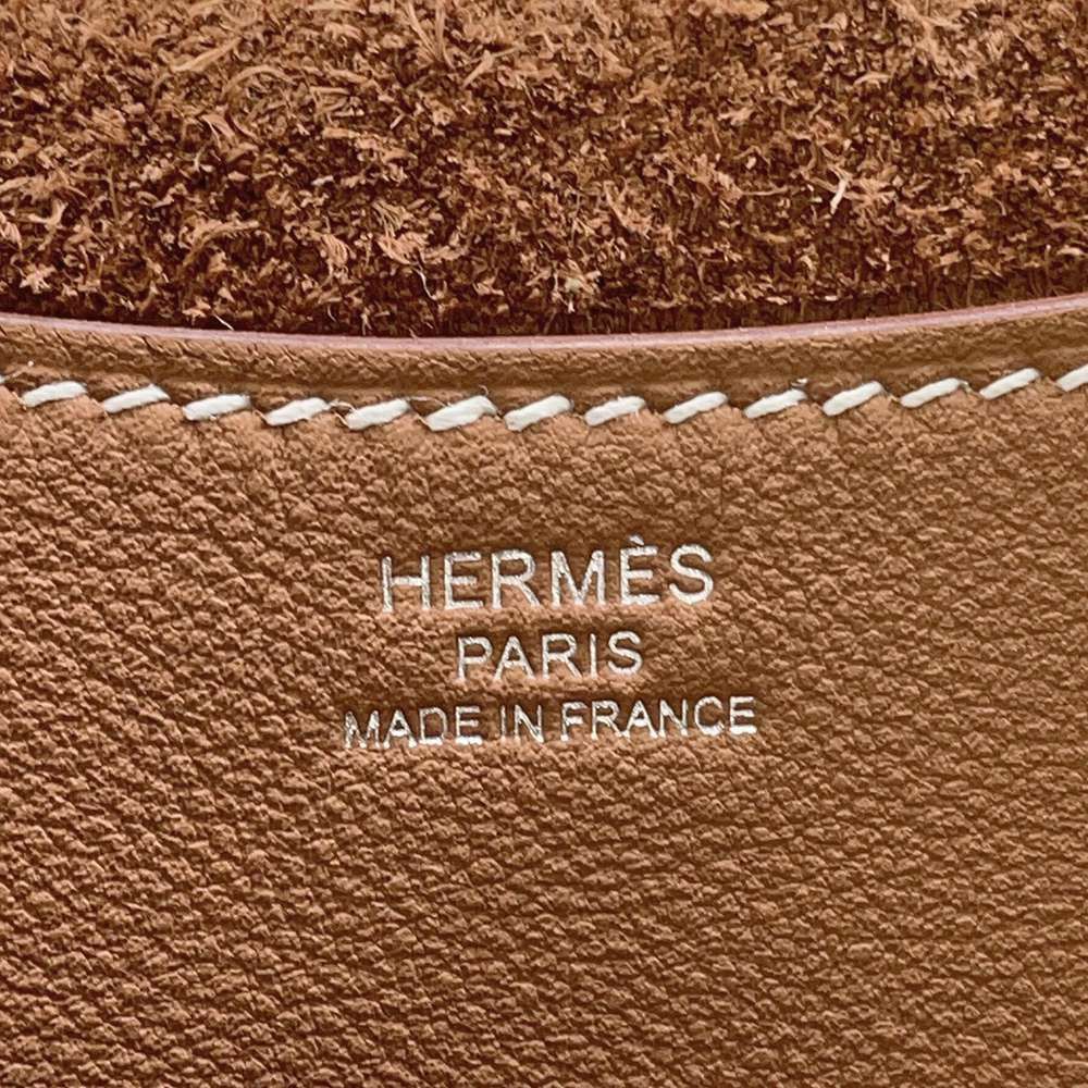 エルメス トートバッグ インザループ 23 ゴールド/シルバー金具 トリヨンクレマンス/スイフト K刻印