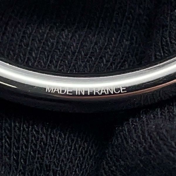 エルメス キーホルダー フェール・ア・シュヴァル Fer a Cheval オレンジ/シルバー金具 キーリング