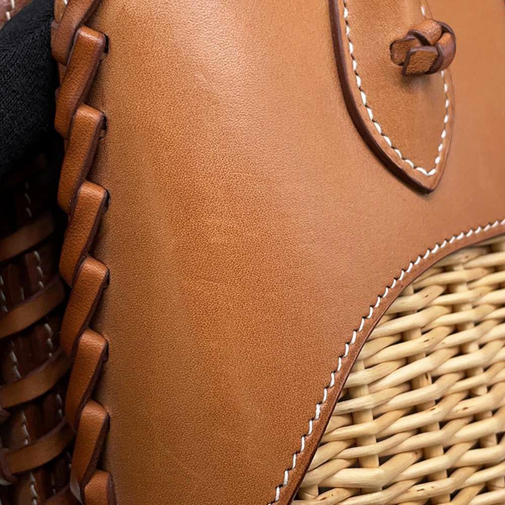 エルメス ハンドバッグ ボリート ピクニック24 ナチュラル/フォーブ/シルバー金具 ヤナギ/バレニア C刻印