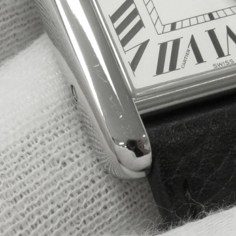 カルティエ タンク マスト LM WSTA0041 Cartier 腕時計 シルバー文字盤
