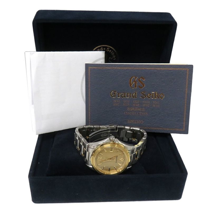 セイコー グランドセイコー 9F SBGX036 SEIKO 腕時計 クォーツ シャンパン文字盤