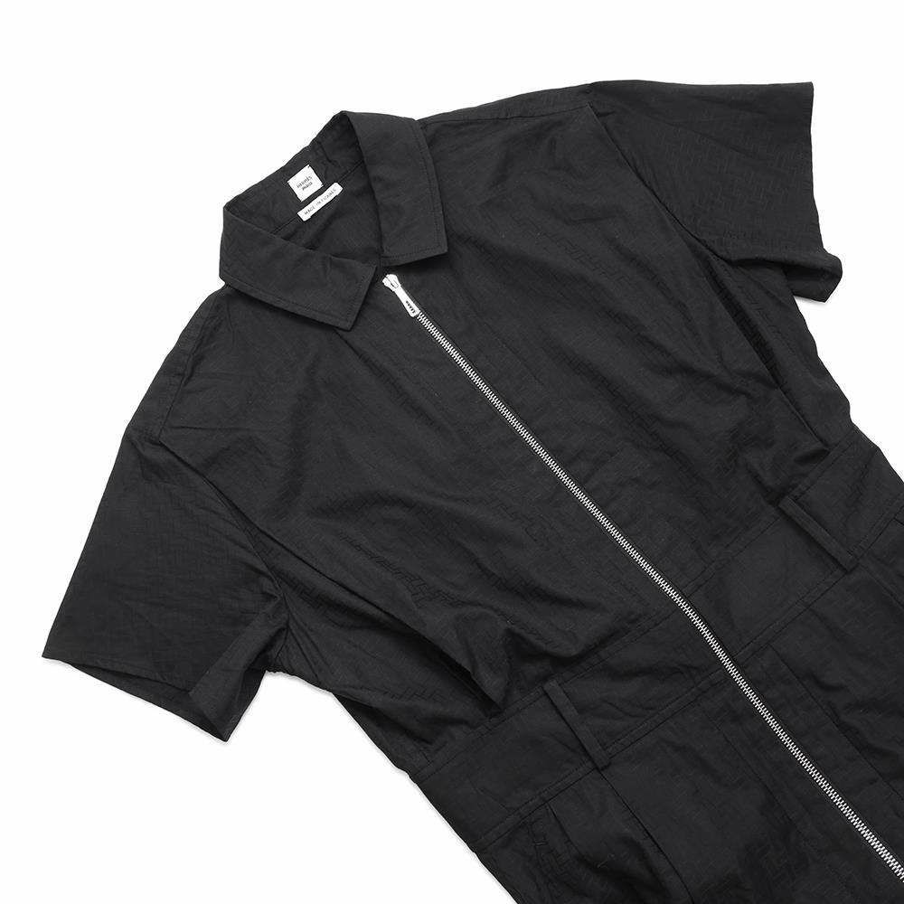 エルメス ワンピース ジップアップ・ドレス モザイク モチーフ サイズ40 HERMES アパレル 黒