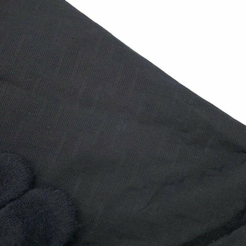 エルメス ワンピース ジップアップ・ドレス モザイク モチーフ サイズ40 HERMES アパレル 黒