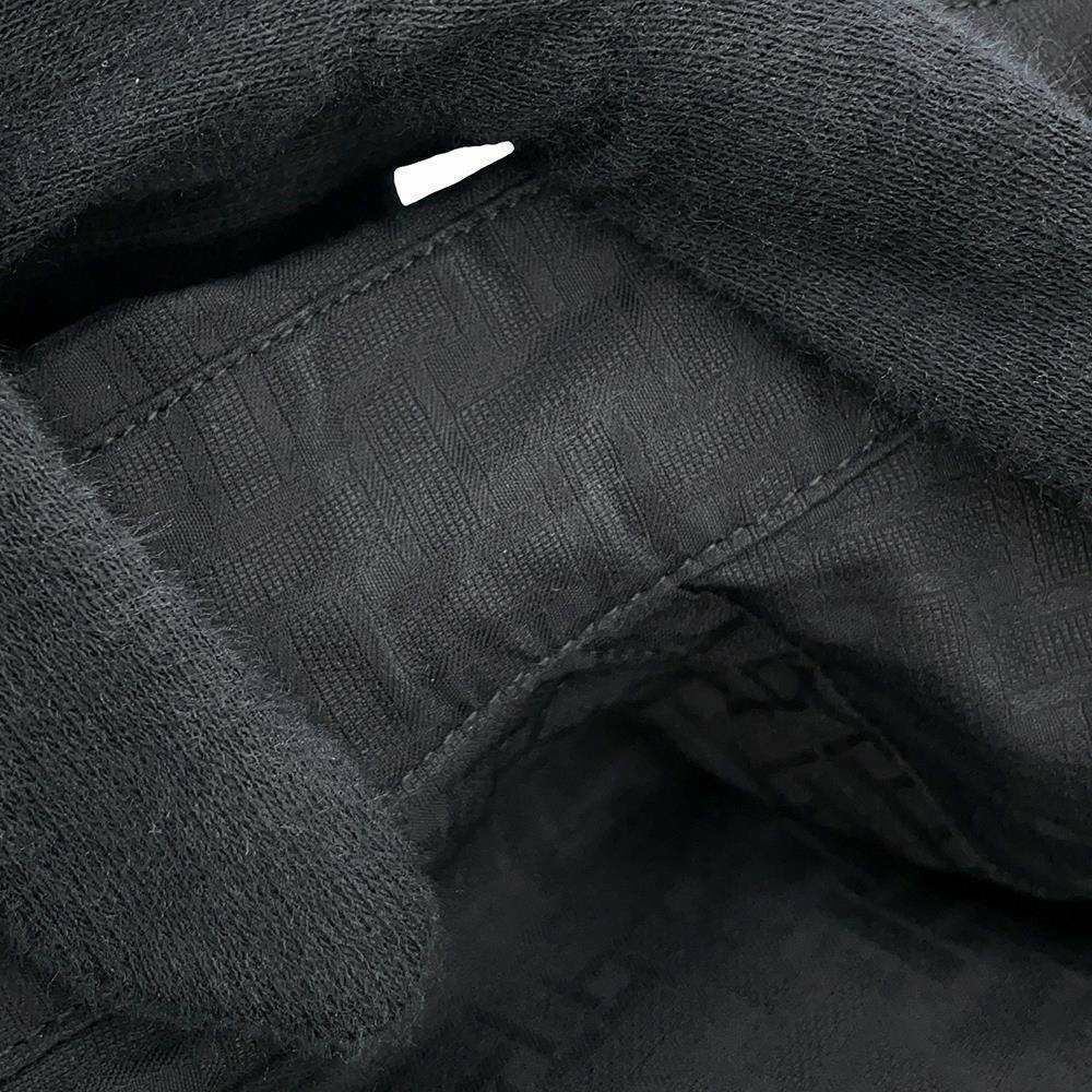 エルメス ワンピース ジップアップ・ドレス モザイク モチーフ サイズ40 HERMES アパレル 黒