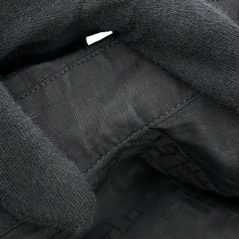 エルメス ワンピース ジップアップ・ドレス モザイク モチーフ サイズ40 HERMES アパレル 黒