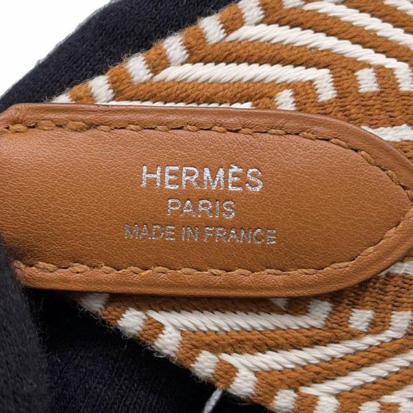 エルメス ショルダーストラップ バンドリエール サングル カヴァル エクリュ/ベージュ/ゴールド キャンバス C刻印