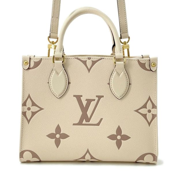 ルイヴィトン ハンドバッグ モノグラム・アンプラント オンザゴーPM M45654 LOUIS VUITTON 2way