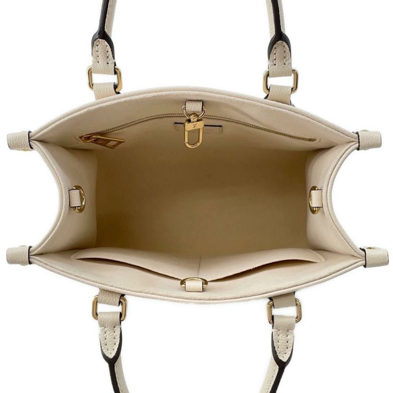 ルイヴィトン ハンドバッグ モノグラム・アンプラント オンザゴーPM M45654 LOUIS VUITTON 2way