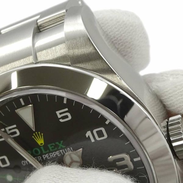 ロレックス エアキング ランダムシリアル ルーレット 116900 ROLEX 腕時計 黒文字盤