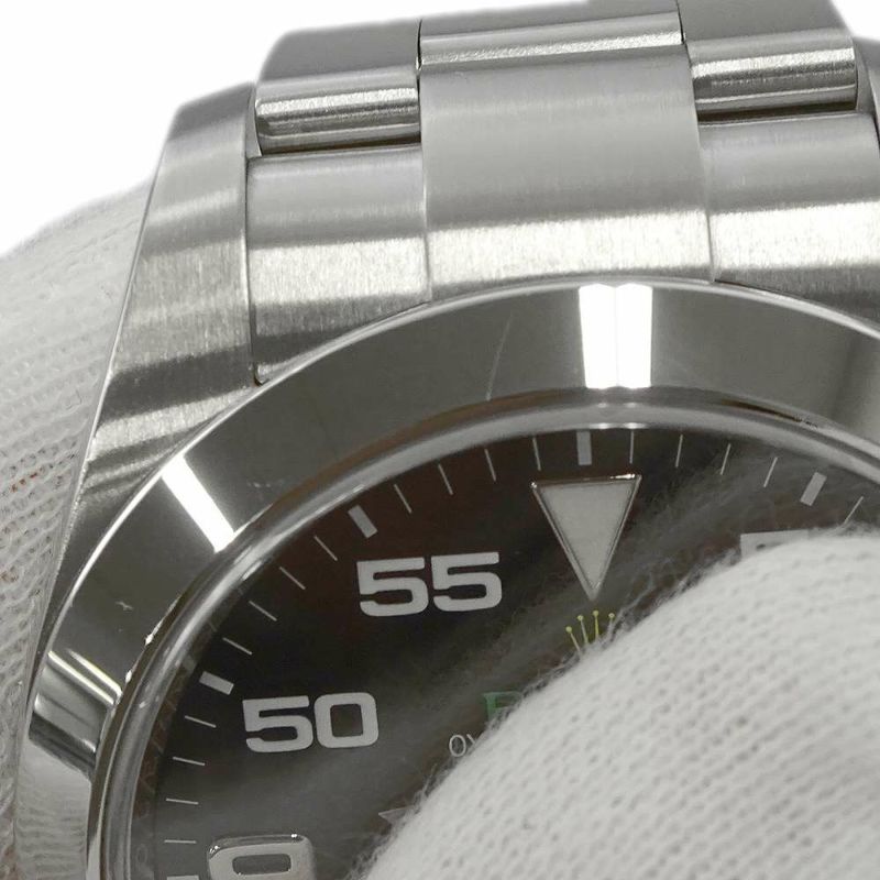 ロレックス エアキング ランダムシリアル ルーレット 116900 ROLEX 腕時計 黒文字盤