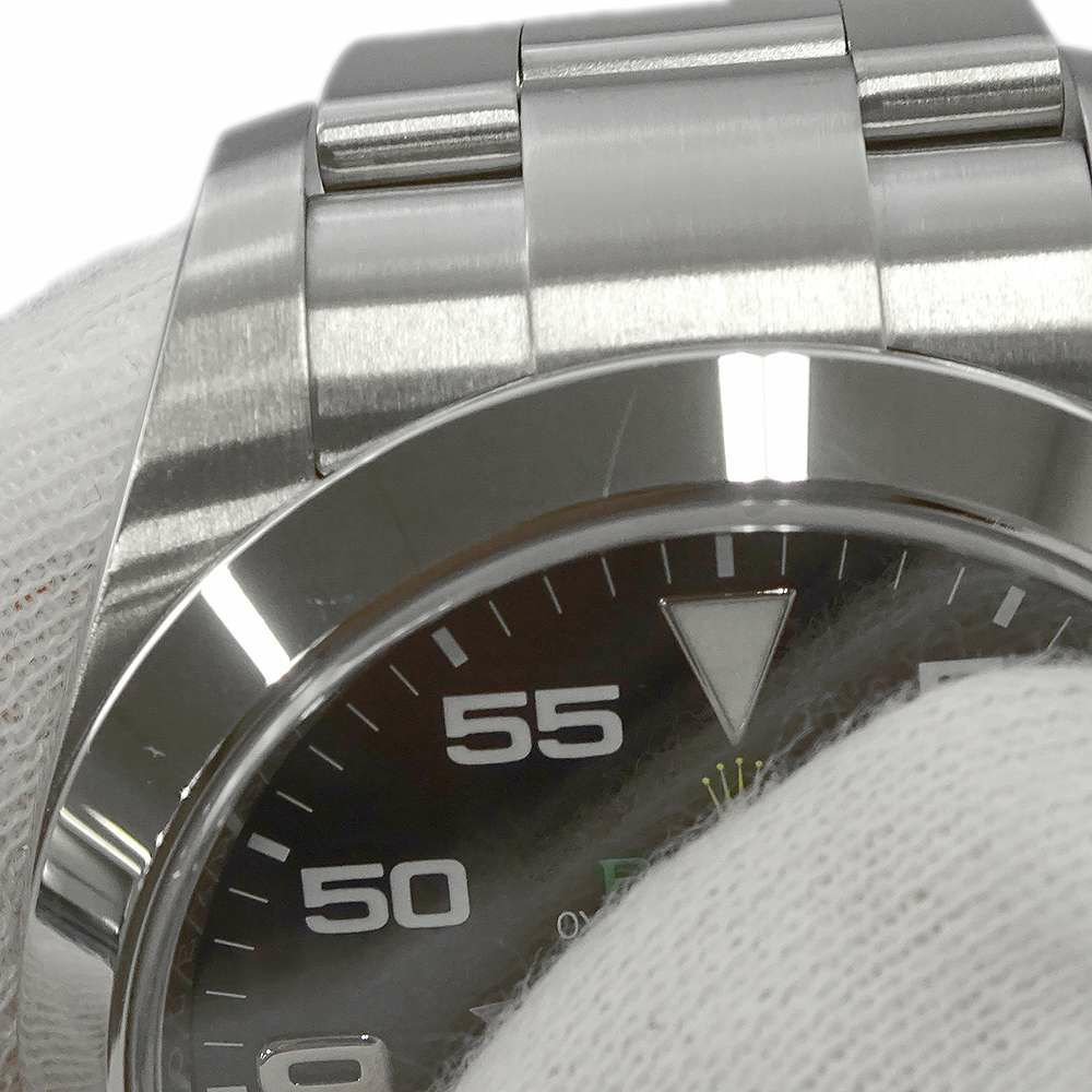 ロレックス エアキング ランダムシリアル ルーレット 116900 ROLEX 腕時計 黒文字盤