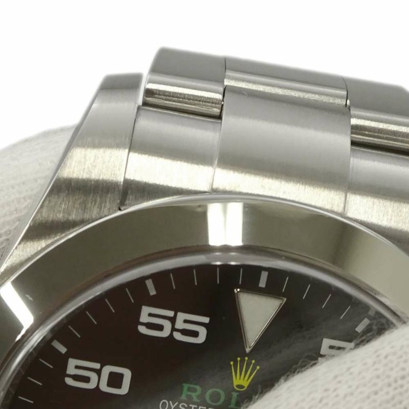 ロレックス エアキング ランダムシリアル ルーレット 116900 ROLEX 腕時計 黒文字盤
