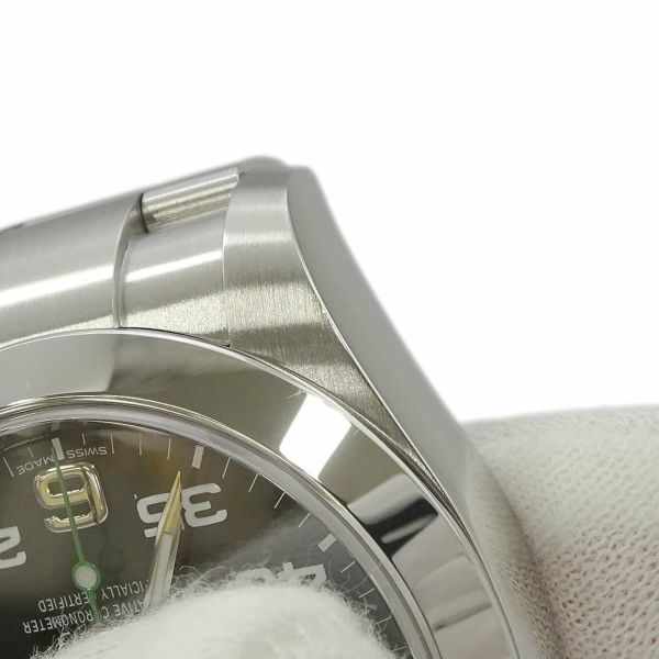 ロレックス エアキング ランダムシリアル ルーレット 116900 ROLEX 腕時計 黒文字盤