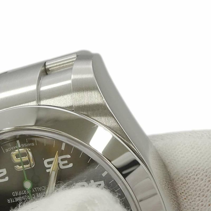 ロレックス エアキング ランダムシリアル ルーレット 116900 ROLEX 腕時計 黒文字盤