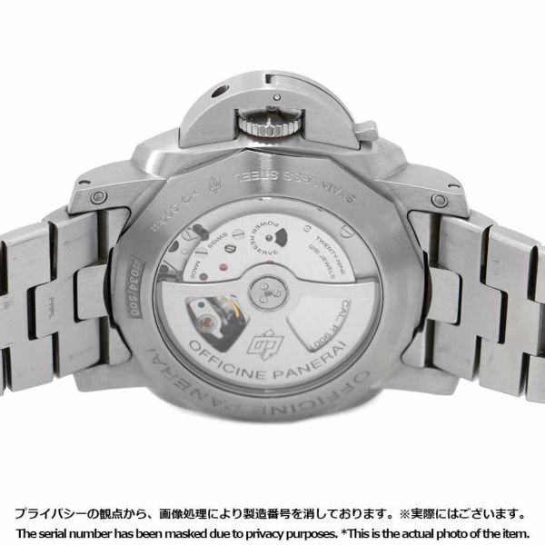 パネライ ルミノール 1950 3デイズ GMT PAM00329 PANERAI 腕時計 黒文字盤
