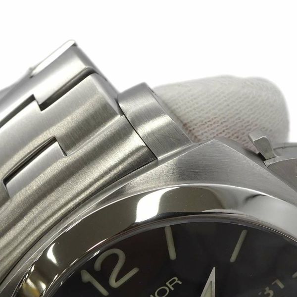 パネライ ルミノール 1950 3デイズ GMT PAM00329 PANERAI 腕時計 黒文字盤