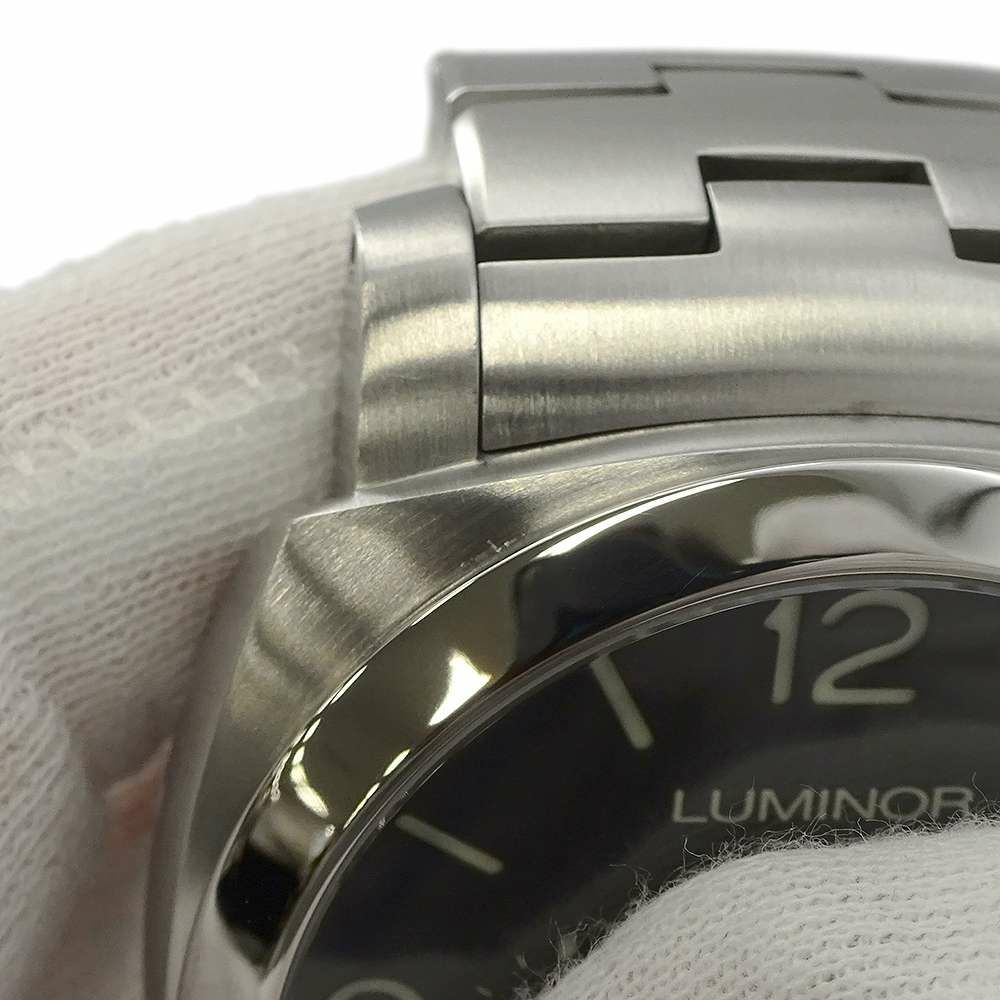 パネライ ルミノール 1950 3デイズ GMT PAM00329 PANERAI 腕時計 黒文字盤