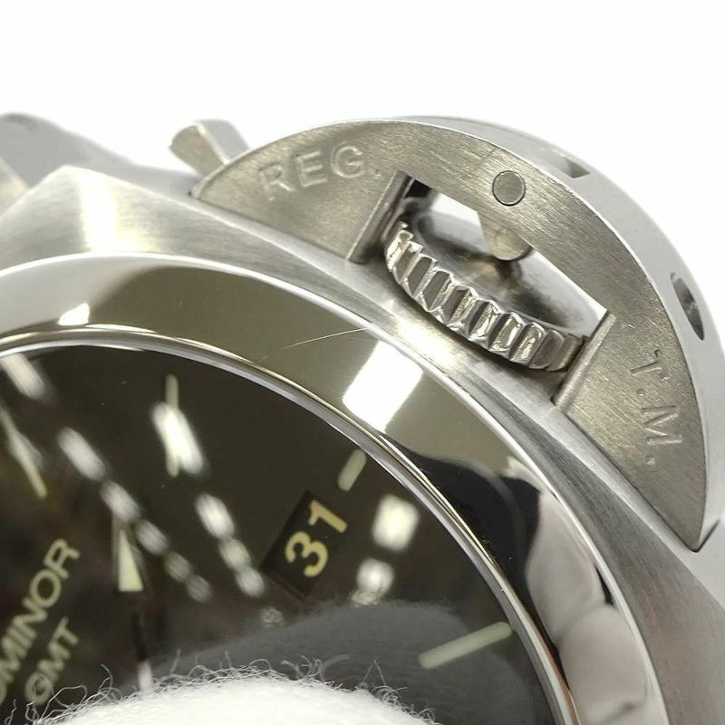 パネライ ルミノール 1950 3デイズ GMT PAM00329 PANERAI 腕時計 黒文字盤