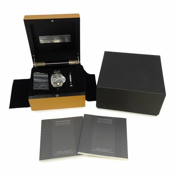 パネライ ルミノール 1950 3デイズ GMT PAM00329 PANERAI 腕時計 黒文字盤