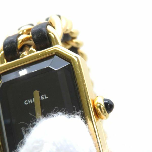 シャネル プルミエール H0001 XL CHANEL 腕時計 レディース 黒文字盤 クォーツ