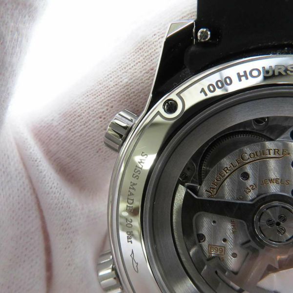 ジャガールクルト ポラリス デイト Q9068671 JAEGER-LE COULTRE 腕時計 ウォッチ 黒文字盤