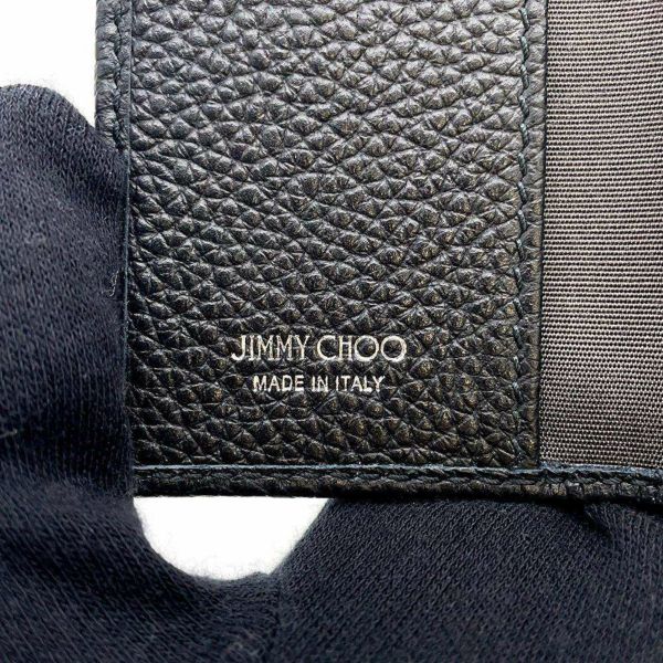 ジミーチュウ 6連 キーケース スタッズ レザー J000135809001 JIMMY CHOO 黒