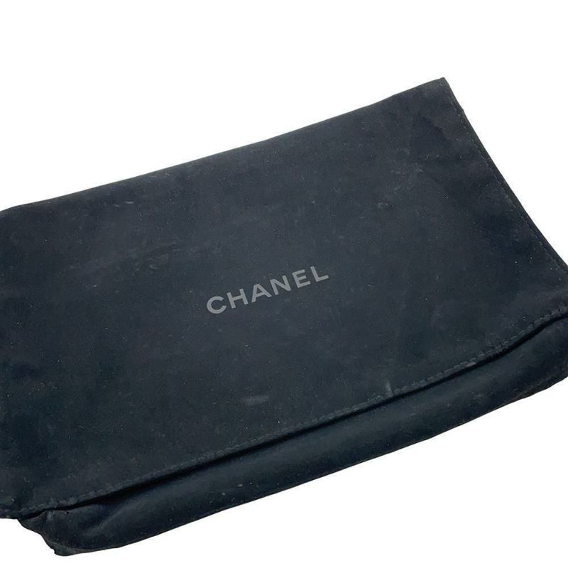 シャネル チェーンウォレット マトラッセ ココマーク デニム A33814 CHANEL 財布