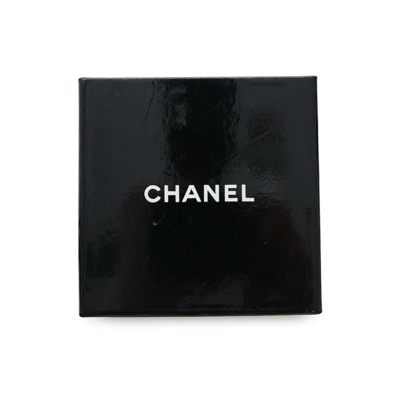 シャネル ブローチ ココマーク ラインストーン フェイクパール 2連ブローチ 01 P CHANEL アクセサリー