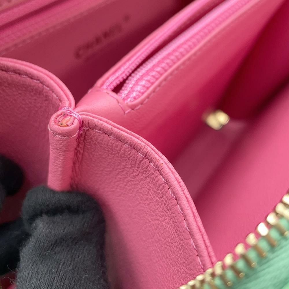 シャネル チェーンショルダーバッグ CCフィリグリー バニティバッグ キャビアスキン A93343 CHANEL ヴァニティ