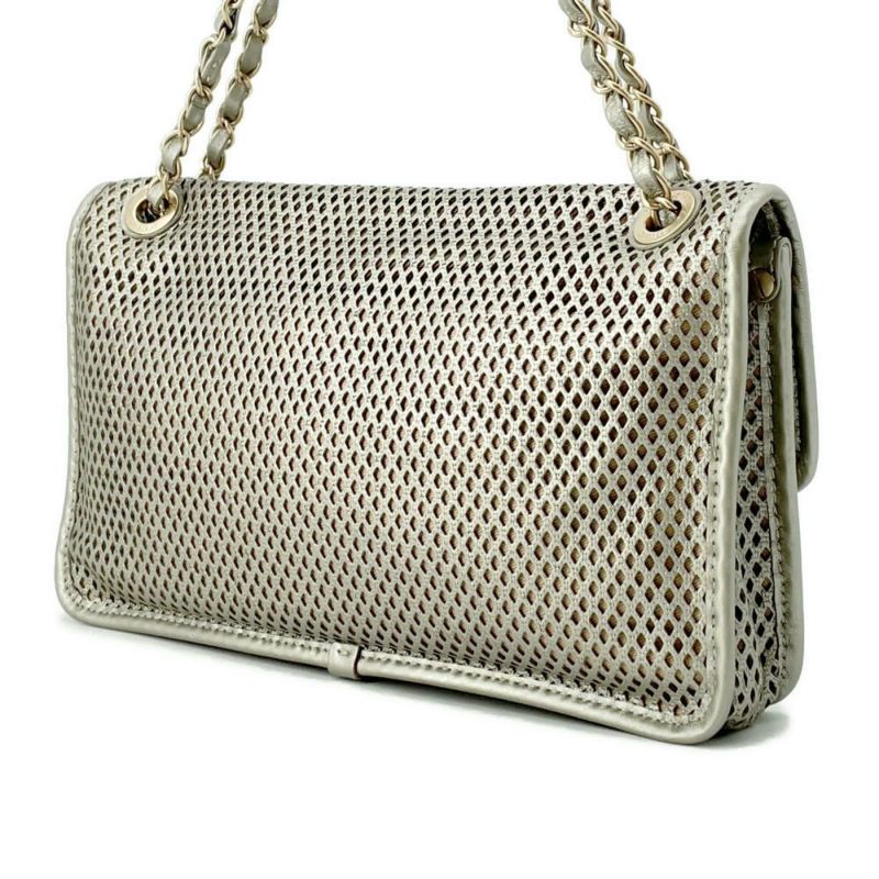 シャネル チェーンショルダーバッグ フレンチリビエラ パンチング CHANEL バッグ